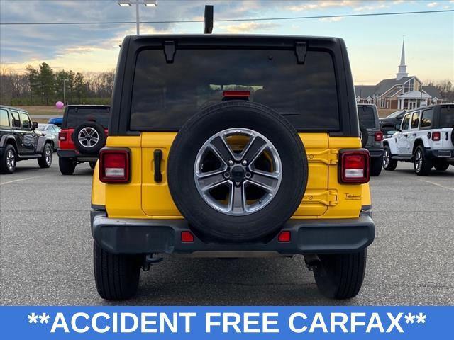 used 2021 Jeep Wrangler Unlimited car, priced at $34,999