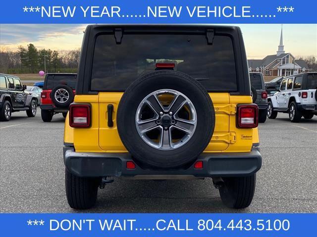 used 2021 Jeep Wrangler Unlimited car, priced at $32,400