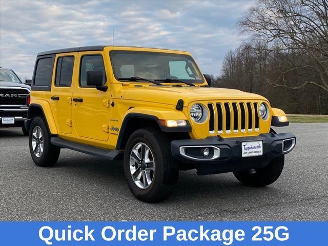 used 2021 Jeep Wrangler Unlimited car, priced at $34,999