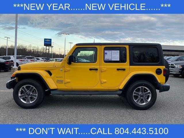 used 2021 Jeep Wrangler Unlimited car, priced at $32,400