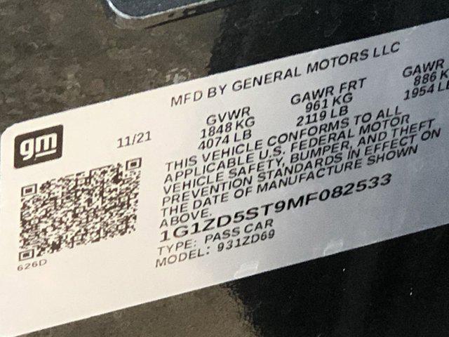 used 2021 Chevrolet Malibu car, priced at $14,977