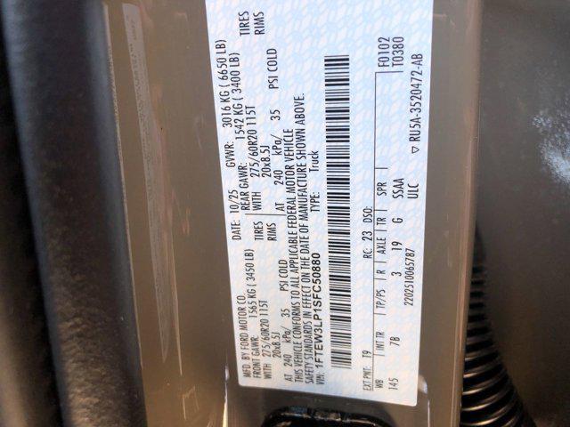 new 2025 Ford F-150 car, priced at $55,977