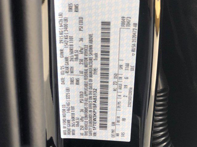 new 2025 Ford F-150 car, priced at $47,977