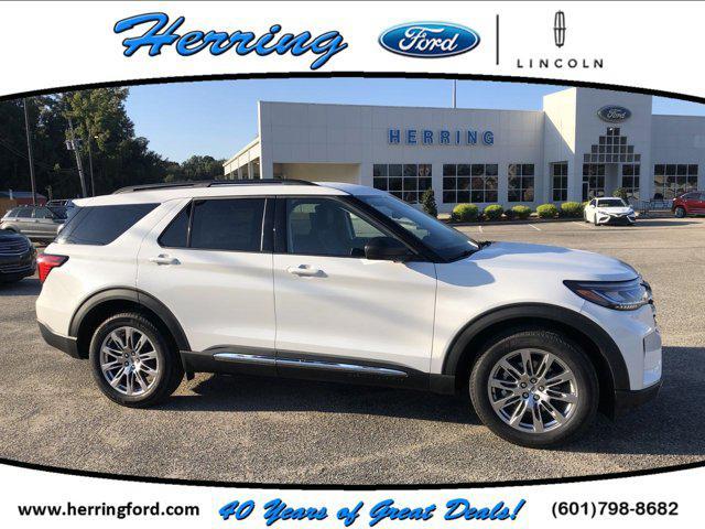 new 2025 Ford Explorer car, priced at $45,977