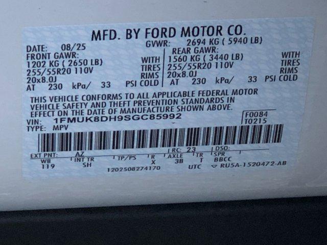 new 2025 Ford Explorer car, priced at $45,977