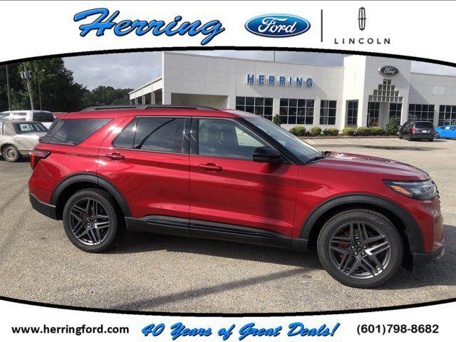 new 2025 Ford Explorer car, priced at $52,977