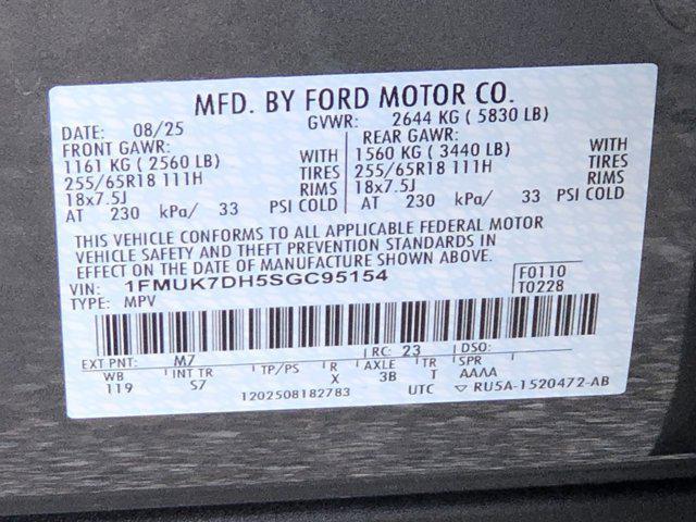 new 2025 Ford Explorer car, priced at $39,977