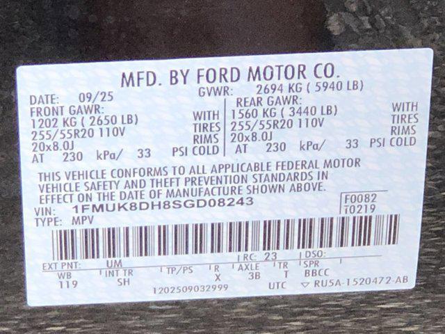 new 2025 Ford Explorer car, priced at $44,977