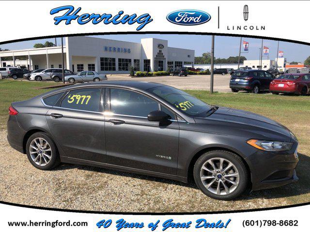 used 2017 Ford Fusion Hybrid car, priced at $6,977