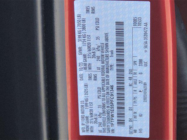 used 2023 Ford F-150 car, priced at $59,977