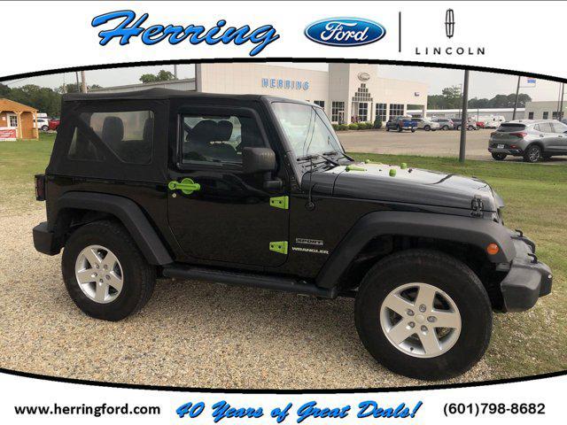 used 2016 Jeep Wrangler car, priced at $13,977