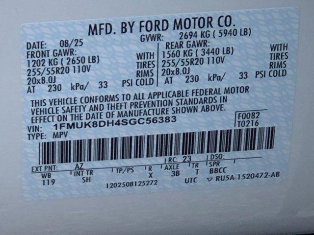 new 2025 Ford Explorer car, priced at $45,977