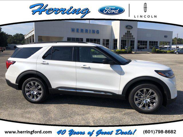 new 2025 Ford Explorer car, priced at $45,977