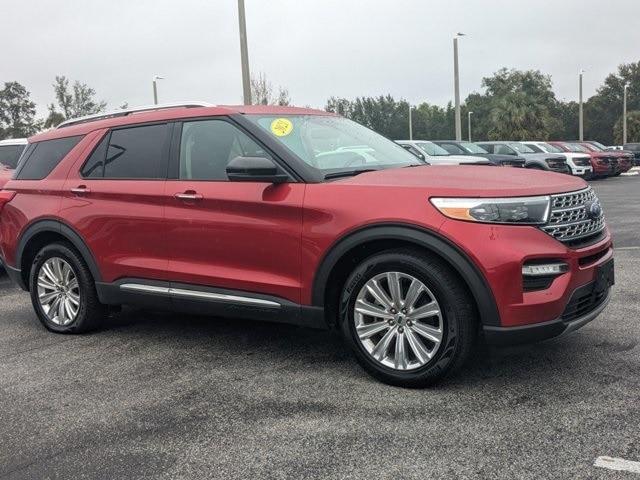 used 2021 Ford Explorer car, priced at $18,495