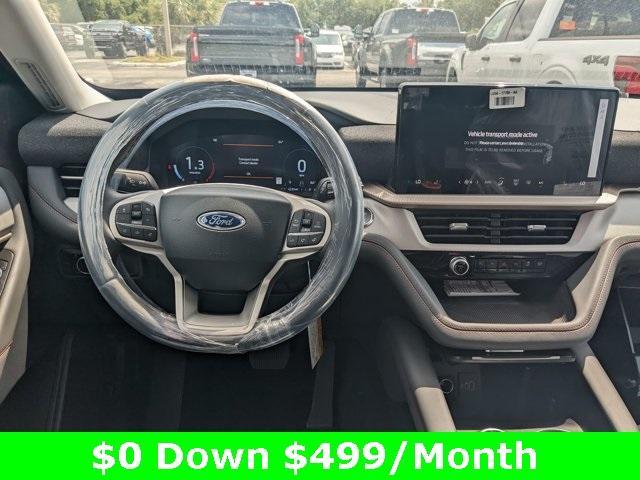 new 2025 Ford Explorer car, priced at $37,402