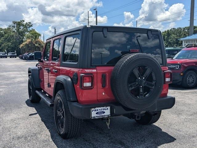 used 2020 Jeep Wrangler Unlimited car, priced at $27,997