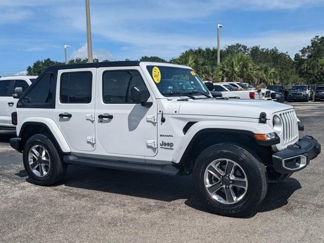 used 2022 Jeep Wrangler Unlimited car, priced at $31,997