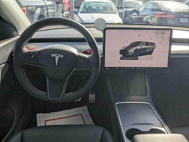 used 2022 Tesla Model Y car, priced at $27,995
