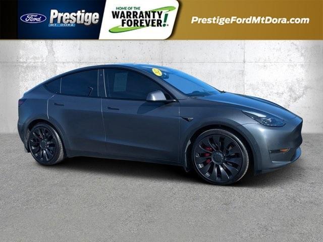 used 2022 Tesla Model Y car, priced at $27,995