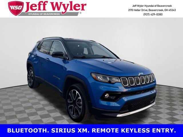 used 2022 Jeep Compass car, priced at $22,521