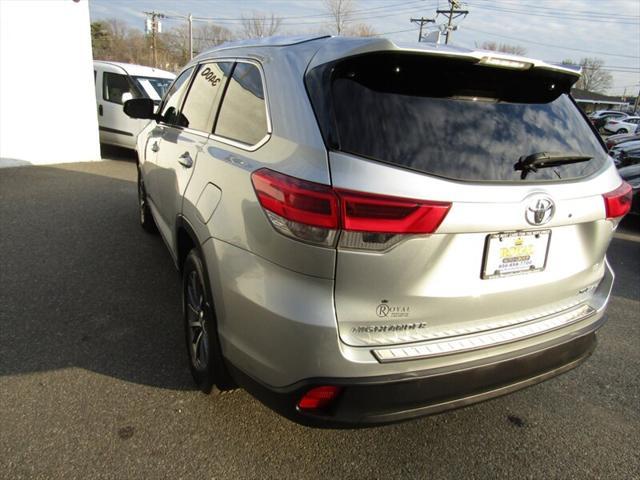 used 2019 Toyota Highlander car, priced at $27,643