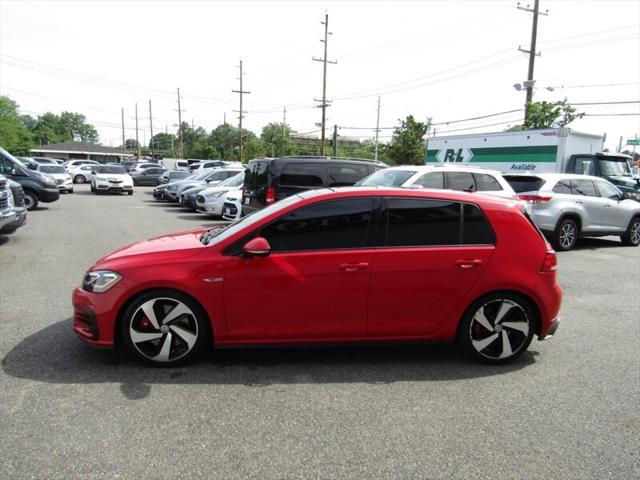 used 2018 Volkswagen Golf GTI car, priced at $15,342