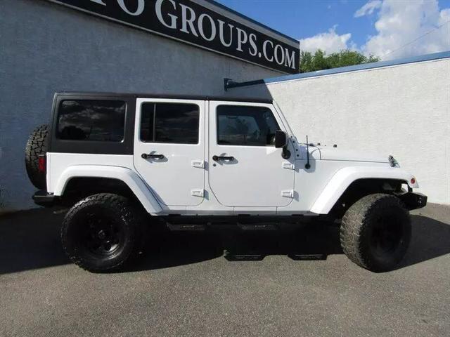 used 2015 Jeep Wrangler Unlimited car, priced at $20,942