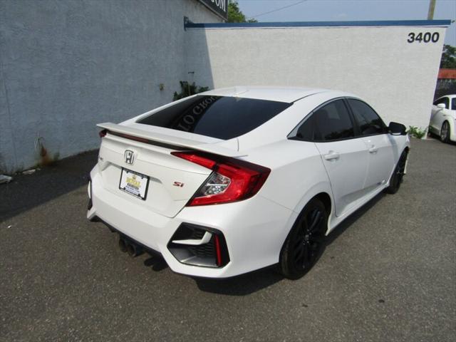 used 2020 Honda Civic Si car, priced at $18,742