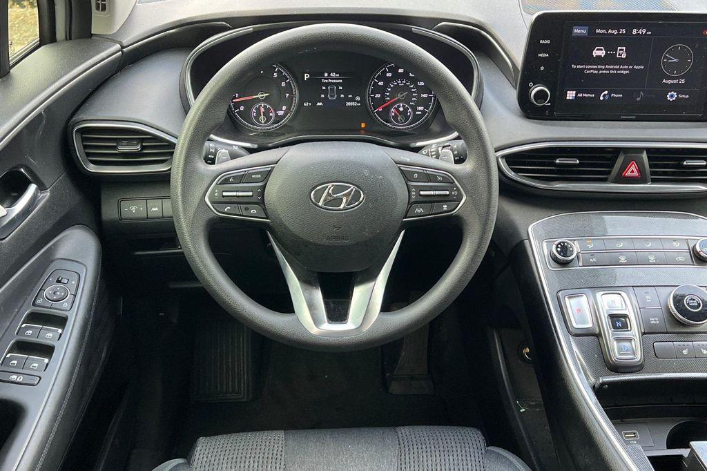 used 2021 Hyundai Santa Fe car, priced at $20,498