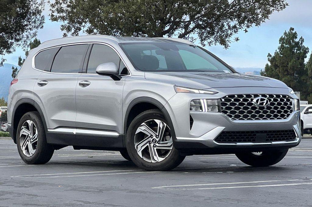 used 2021 Hyundai Santa Fe car, priced at $20,498