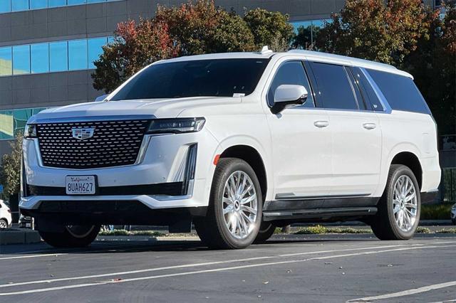 used 2021 Cadillac Escalade ESV car, priced at $64,102