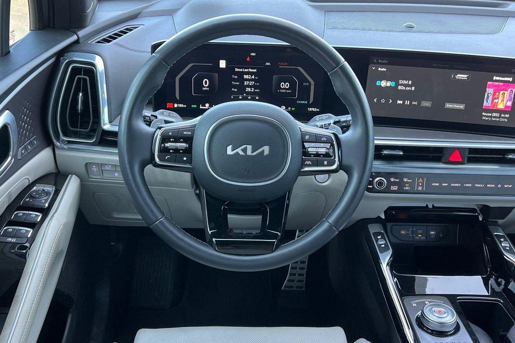 used 2025 Kia Sorento Plug-In Hybrid car, priced at $44,998