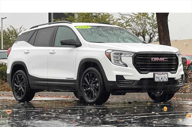 used 2023 GMC Terrain car, priced at $28,498