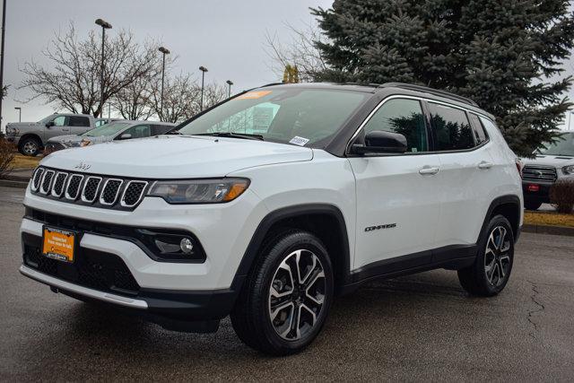 used 2024 Jeep Compass car, priced at $24,500