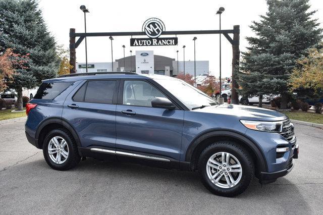 used 2021 Ford Explorer car, priced at $25,500