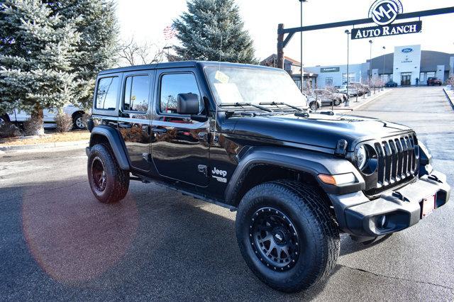 used 2020 Jeep Wrangler Unlimited car, priced at $25,500