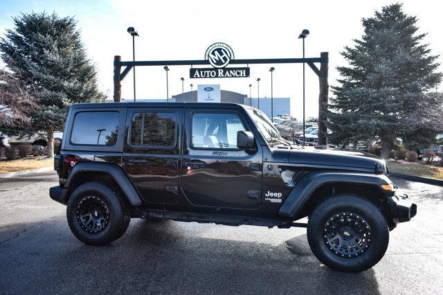 used 2020 Jeep Wrangler Unlimited car, priced at $25,500