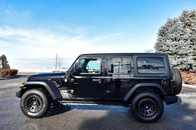 used 2020 Jeep Wrangler Unlimited car, priced at $25,500