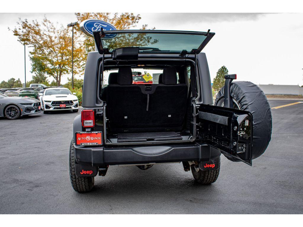 used 2017 Jeep Wrangler car, priced at $18,500