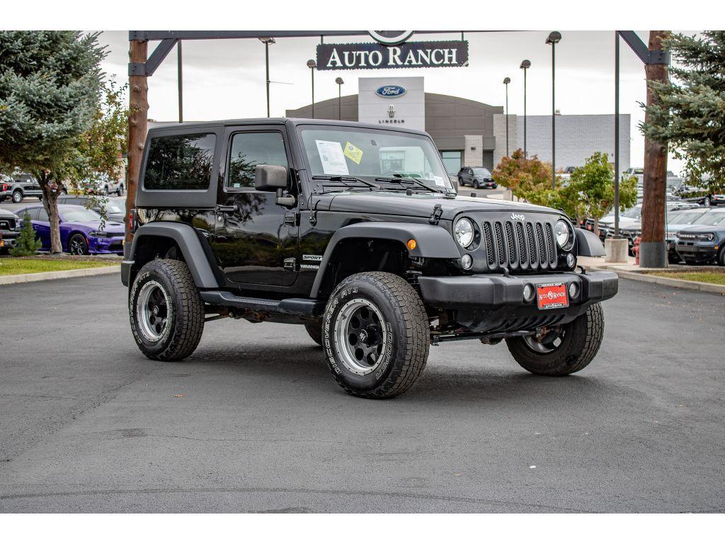 used 2017 Jeep Wrangler car, priced at $18,500