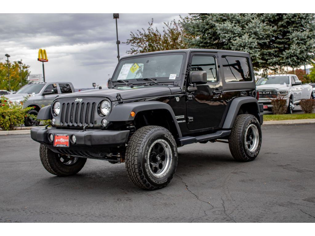 used 2017 Jeep Wrangler car, priced at $18,500