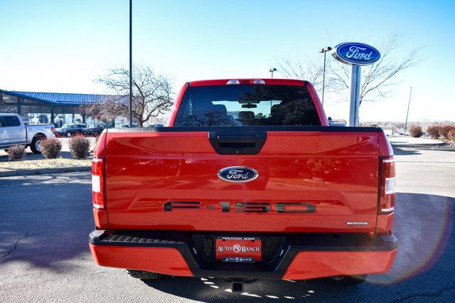 used 2018 Ford F-150 car, priced at $27,500