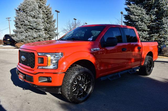 used 2018 Ford F-150 car, priced at $27,500