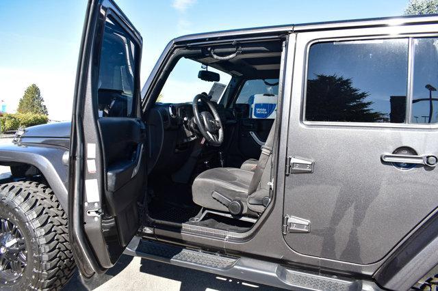 used 2017 Jeep Wrangler Unlimited car, priced at $21,000