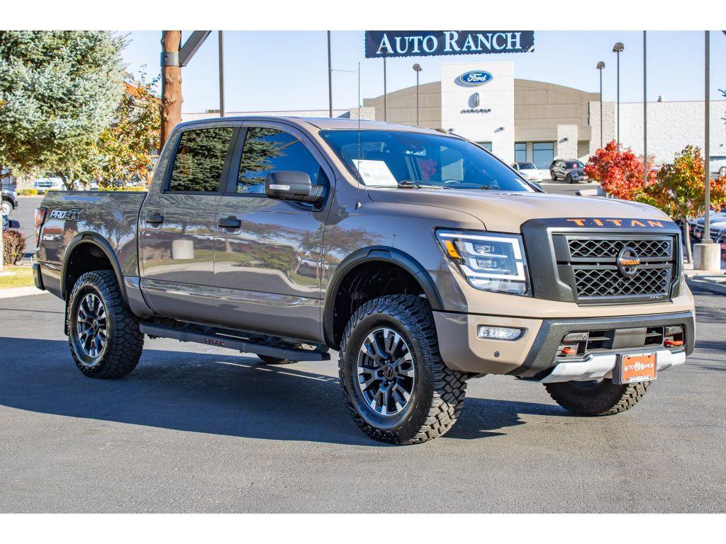used 2021 Nissan Titan car, priced at $40,000