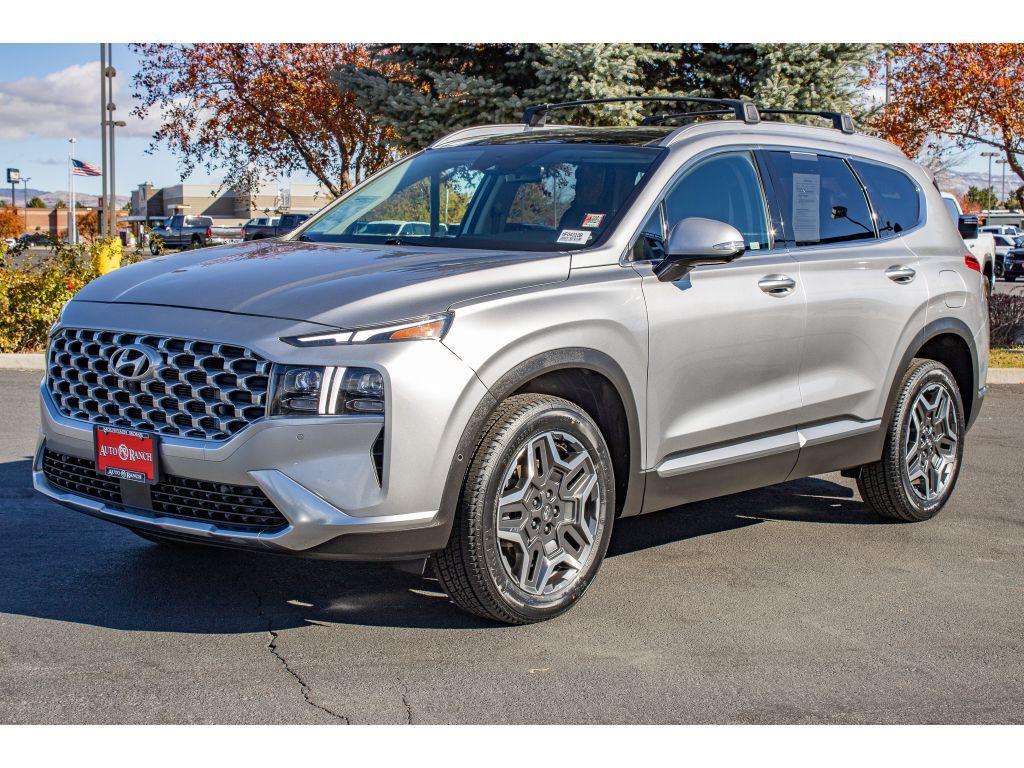 used 2021 Hyundai Santa Fe car, priced at $27,000