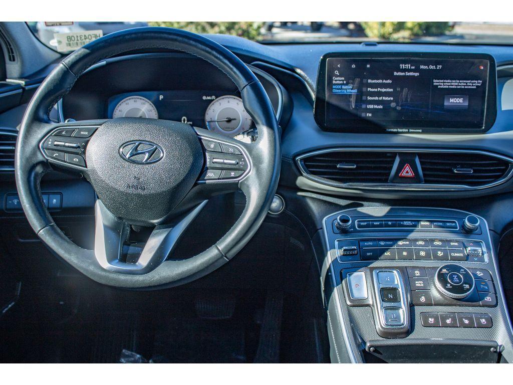 used 2021 Hyundai Santa Fe car, priced at $27,000