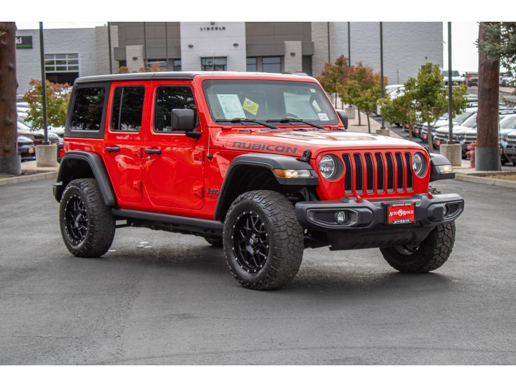 used 2018 Jeep Wrangler Unlimited car, priced at $31,500