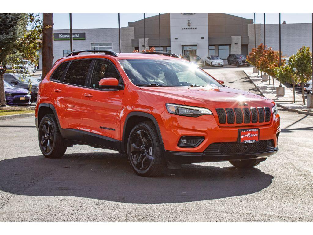 used 2021 Jeep Cherokee car, priced at $19,000