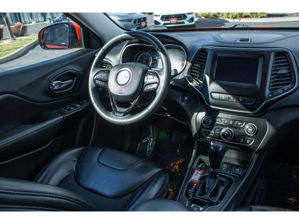 used 2021 Jeep Cherokee car, priced at $19,000